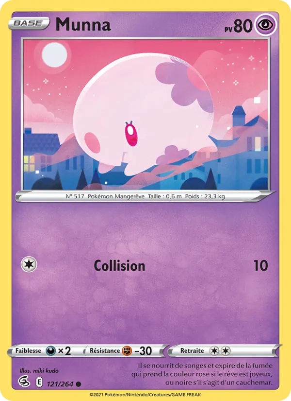 Munna, Poing de Fusion 121