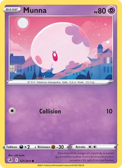 Munna, Poing de Fusion 121