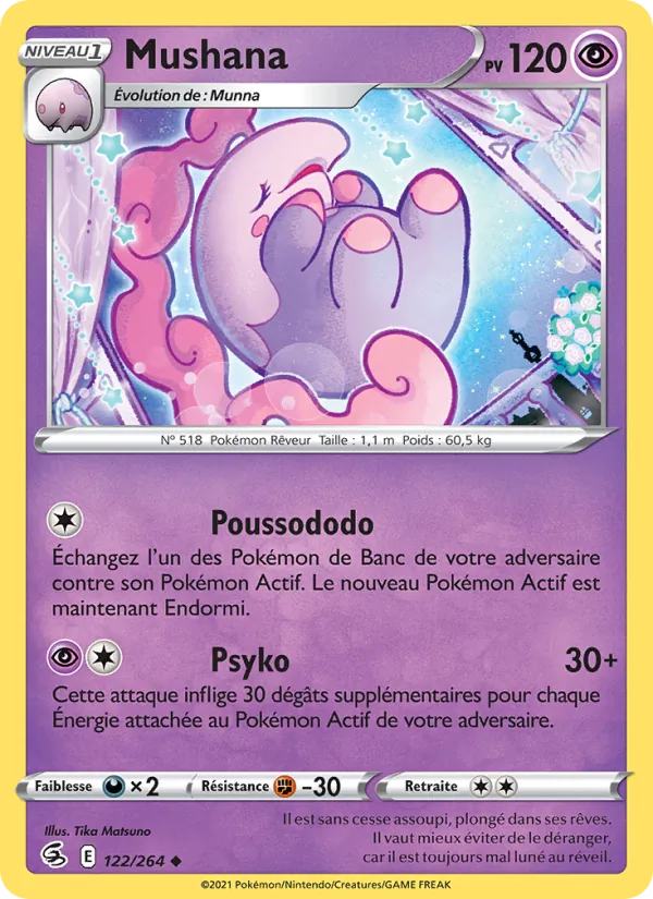 Mushana, Poing de Fusion 122