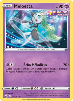 Meloetta, Poing de Fusion 124