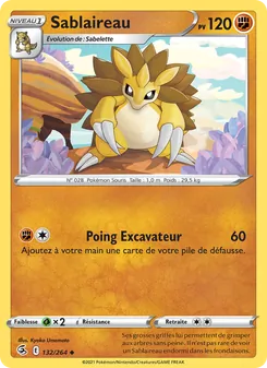 Sablaireau, Poing de Fusion 132