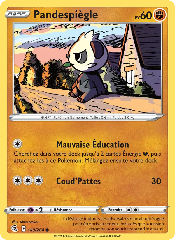 Pandespiègle, Poing de Fusion 149