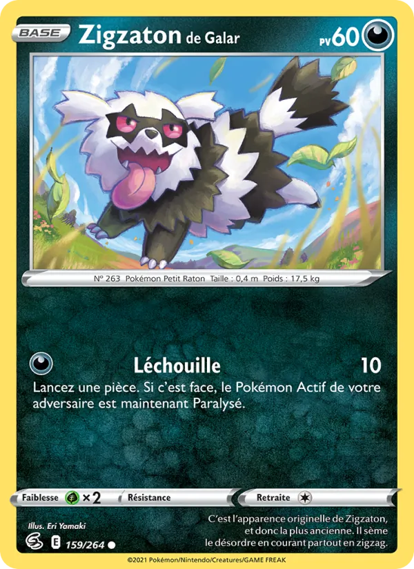Zigzaton de Galar, Poing de Fusion 159