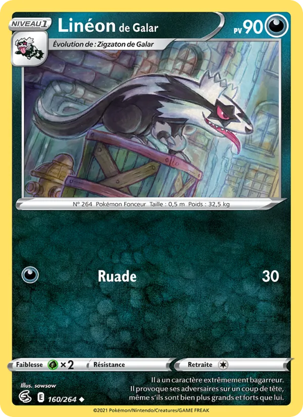 Linéon de Galar, Poing de Fusion 160