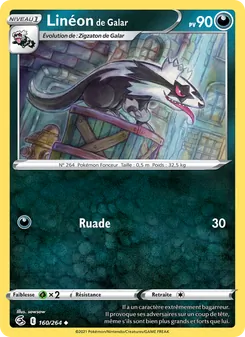 Linéon de Galar, Poing de Fusion 160