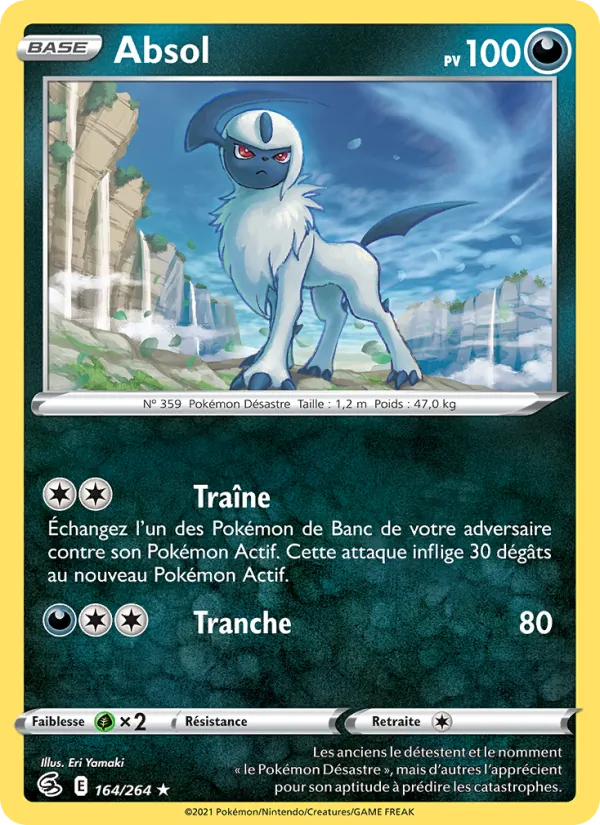 Absol, Poing de Fusion 164