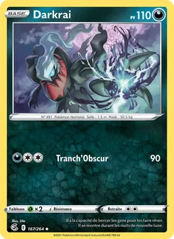 Darkrai, Poing de Fusion 167