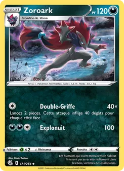 Zoroark, Poing de Fusion 171