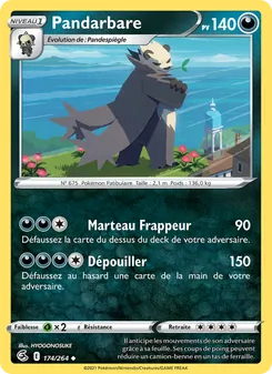 Pandarbare, Poing de Fusion 174