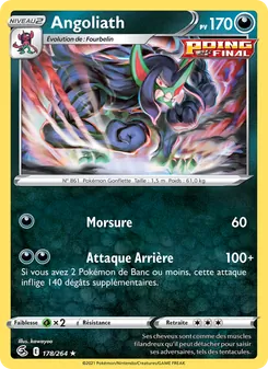 Angoliath, Poing de Fusion 178