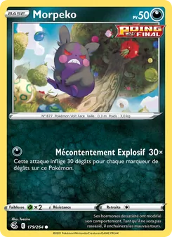Morpeko, Poing de Fusion 179