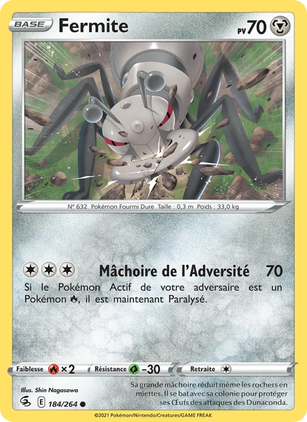 Fermite, Poing de Fusion 184