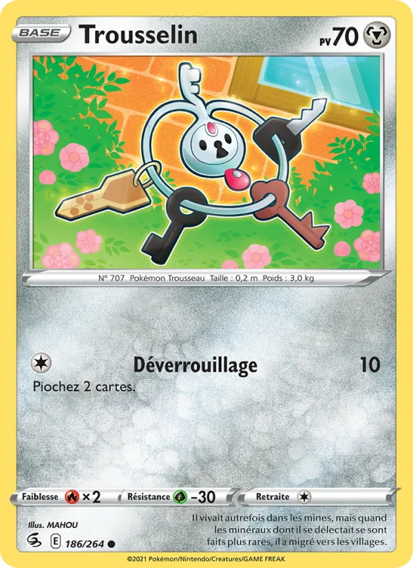 Trousselin, Poing de Fusion 186