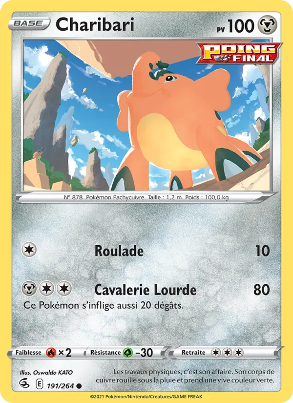 Charibari, Poing de Fusion 191