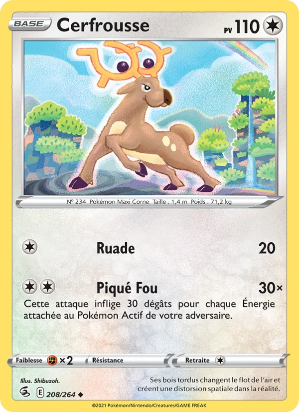 Cerfrousse, Poing de Fusion 208
