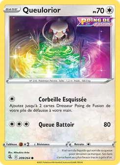 Queulorior, Poing de Fusion 209