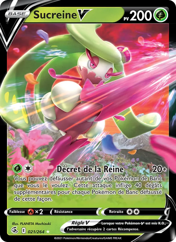 Sucreine V, Poing de Fusion 21