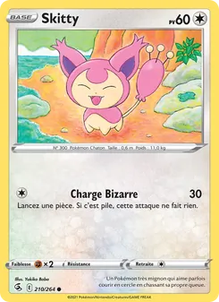 Skitty, Poing de Fusion 210