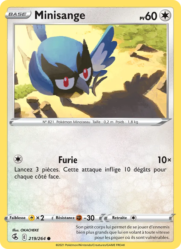 Minisange, Poing de Fusion 219