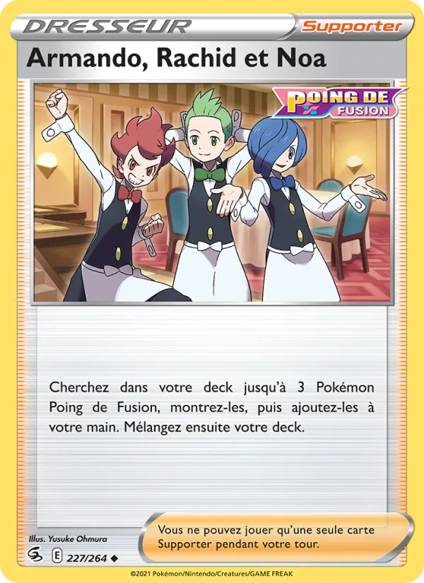 Armando, Rachid et Noa, Poing de Fusion 227