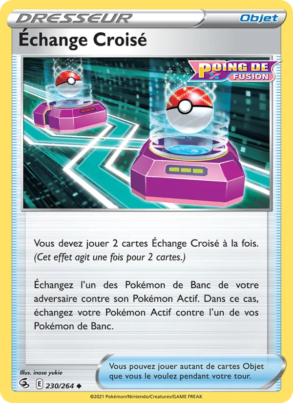 Échange Croisé, Poing de Fusion 230