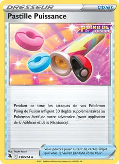 Pastille Puissance, Poing de Fusion 236