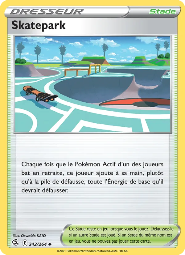 Skatepark, Poing de Fusion 242