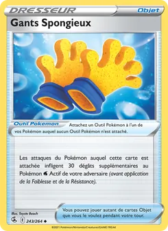 Gants Spongieux, Poing de Fusion 243