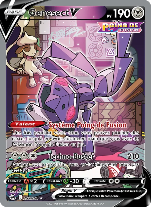 Genesect V, Poing de Fusion 255