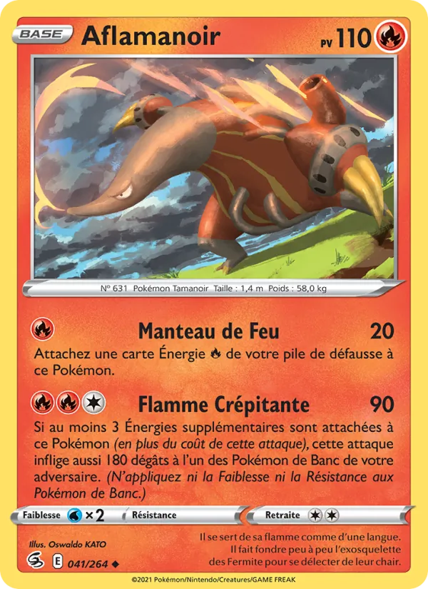 Aflamanoir, Poing de Fusion 41