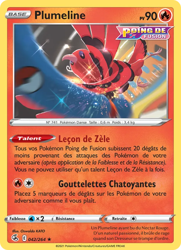 Plumeline, Poing de Fusion 42