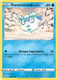 Darumarond de Galar, Poing de Fusion 71