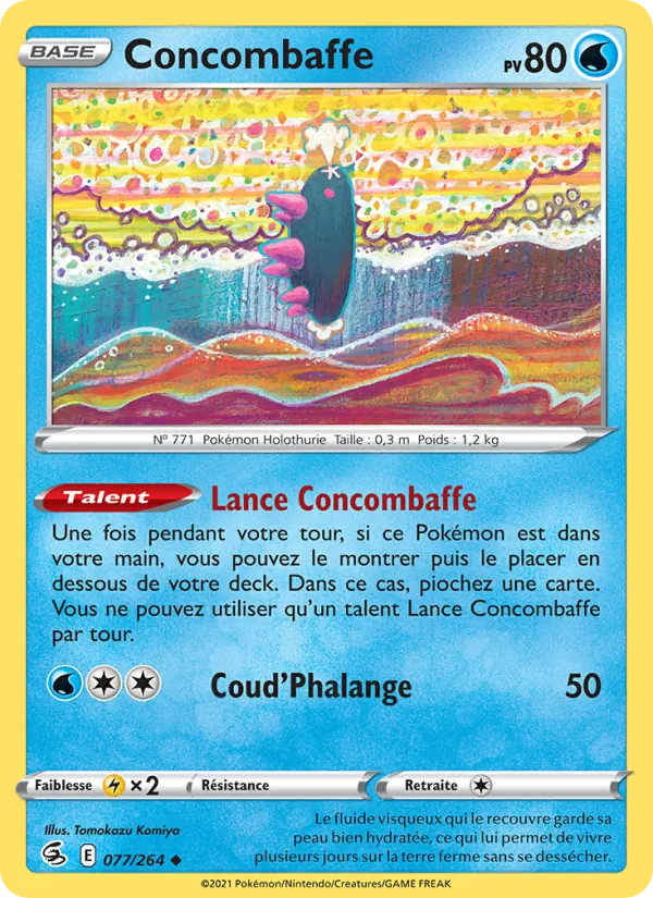 Concombaffe, Poing de Fusion 77