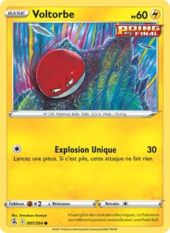 Voltorbe, Poing de Fusion 87