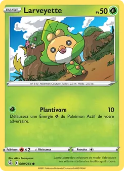 Larveyette, Poing de Fusion 9