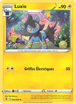 Luxio, Poing de Fusion 92