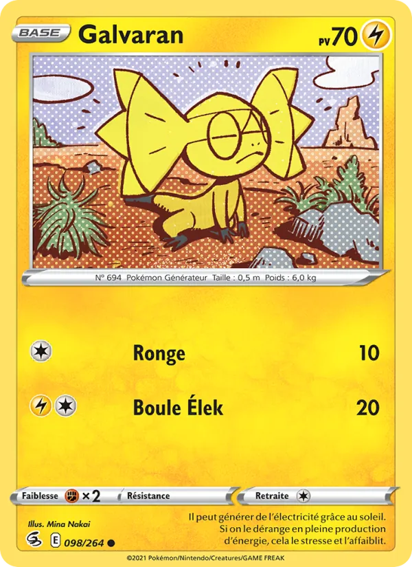 Galvaran, Poing de Fusion 98