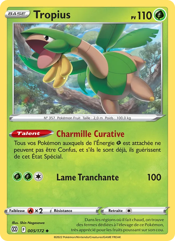 Tropius, Stars Étincelantes 005