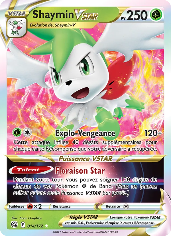 Shaymin VSTAR, Stars Étincelantes 014