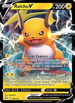 Raichu V, Stars Étincelantes 045