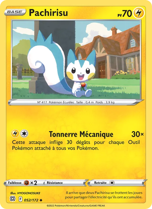 Pachirisu, Stars Étincelantes 052