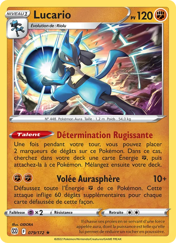 Lucario, Stars Étincelantes 079