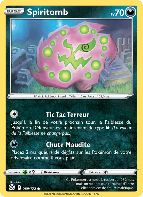Spiritomb, Stars Étincelantes 089