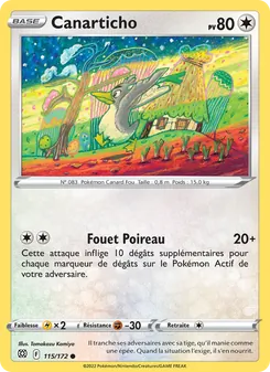 Canarticho, Stars Étincelantes 115