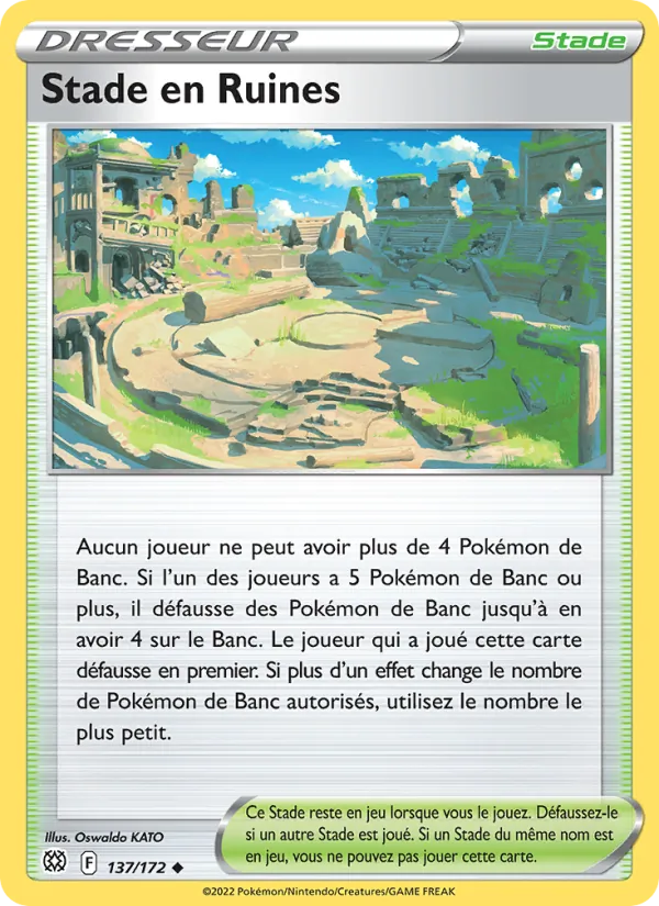 Stade en Ruines, Stars Étincelantes 137