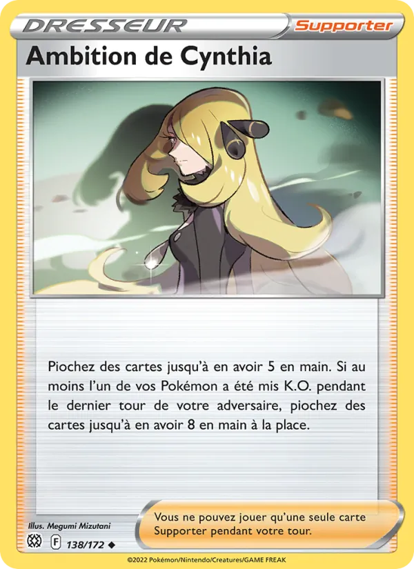 Ambition de Cynthia, Stars Étincelantes 138
