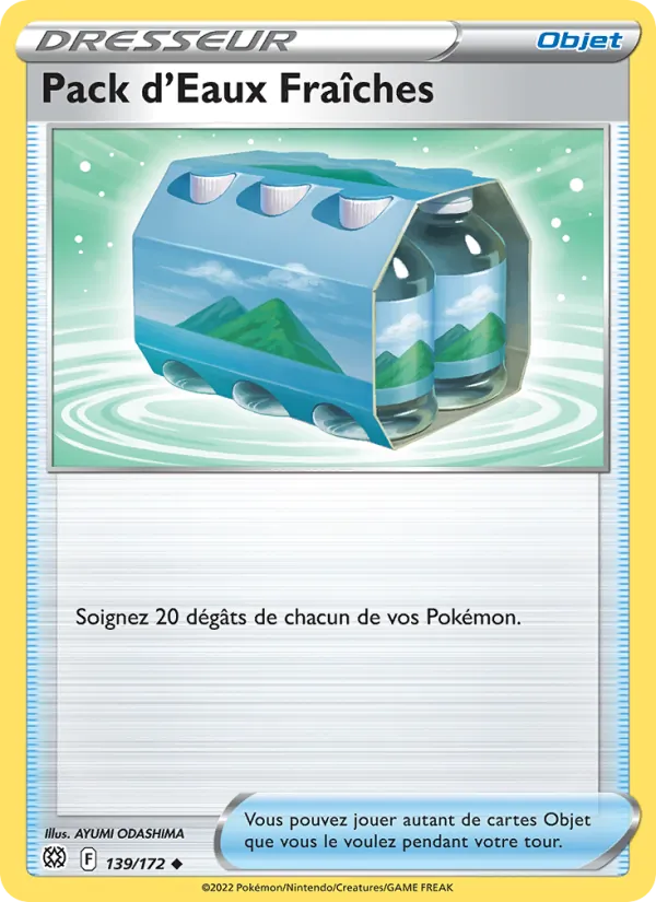Pack d'Eaux Fraîches, Stars Étincelantes 139