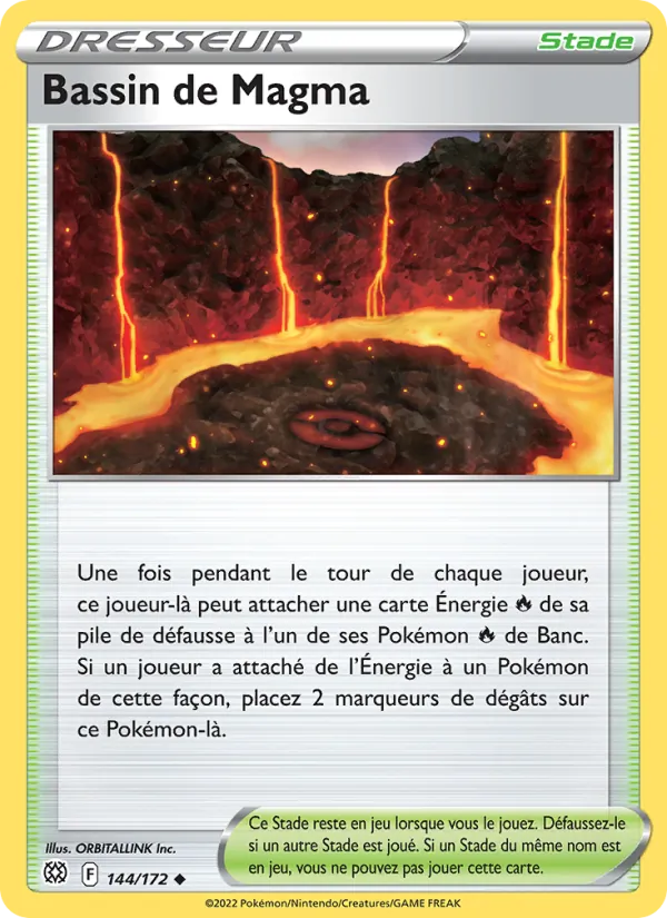 Bassin de Magma, Stars Étincelantes 144