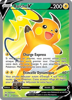 Raichu V, Stars Étincelantes 158