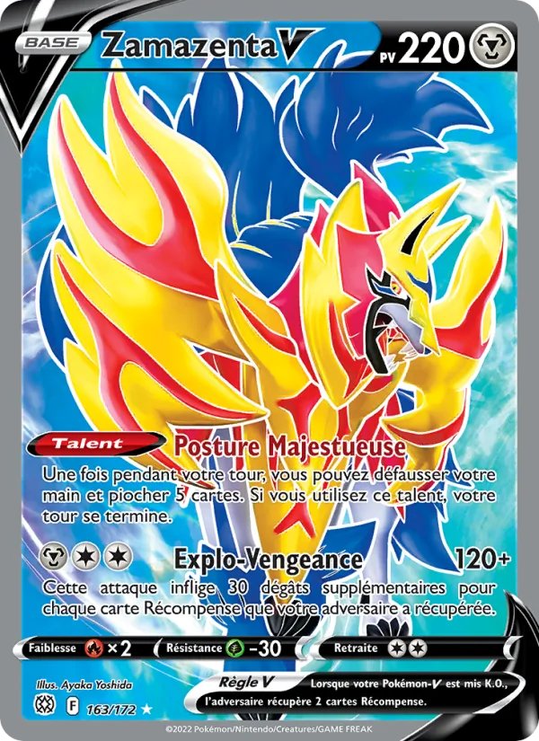 Zamazenta V, Stars Étincelantes 163